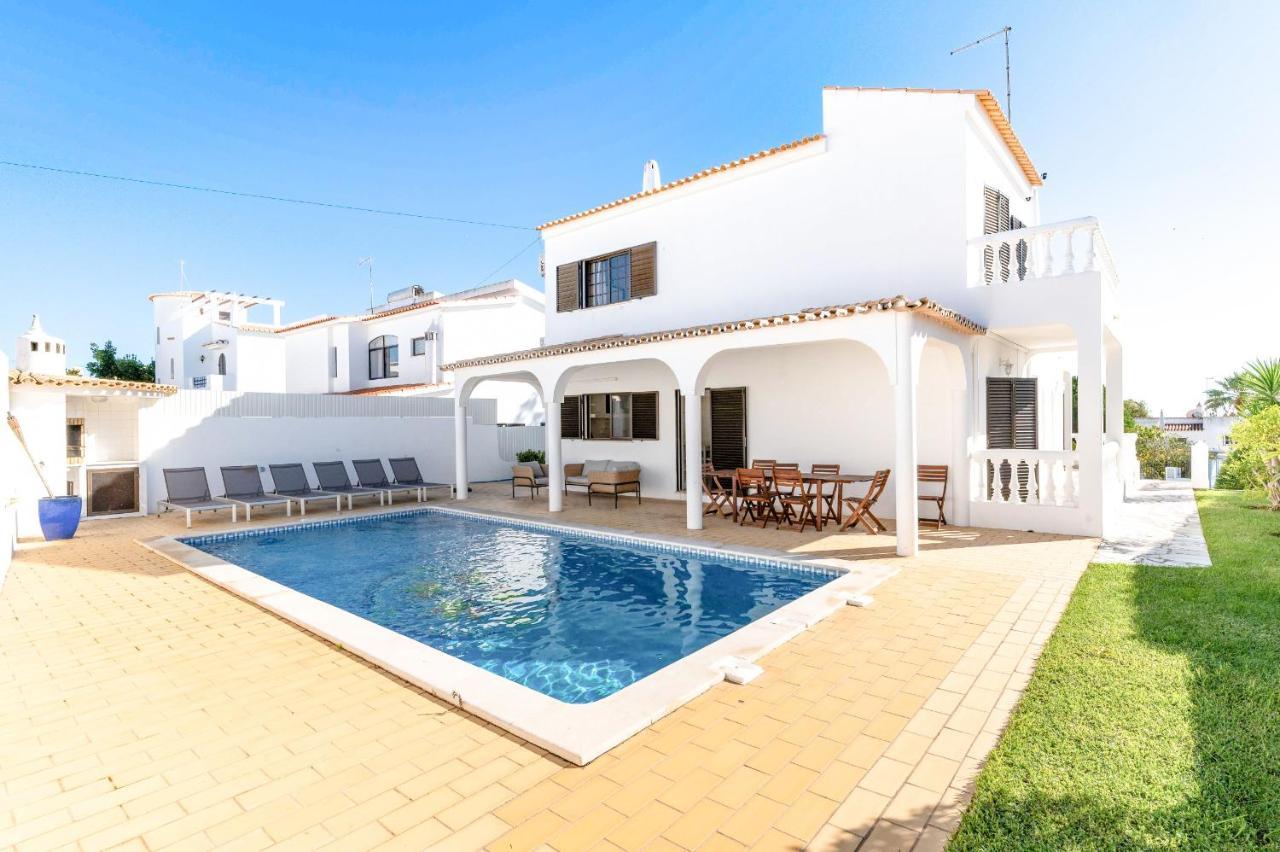#072 Private Pool And Garden With Ac And Game Room Albufeira Dış mekan fotoğraf